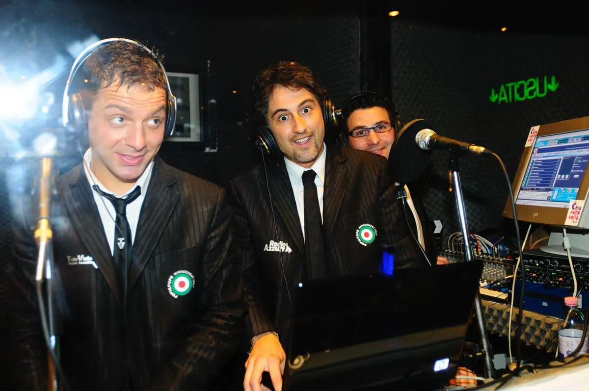 Alfonso Paoletta in radio, ai microfoni di Radio Dolcevita